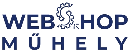 webshop műhely logó